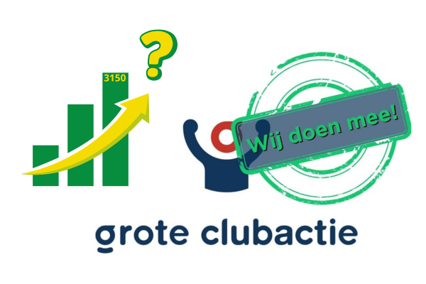 Tussenstand grote clubactie