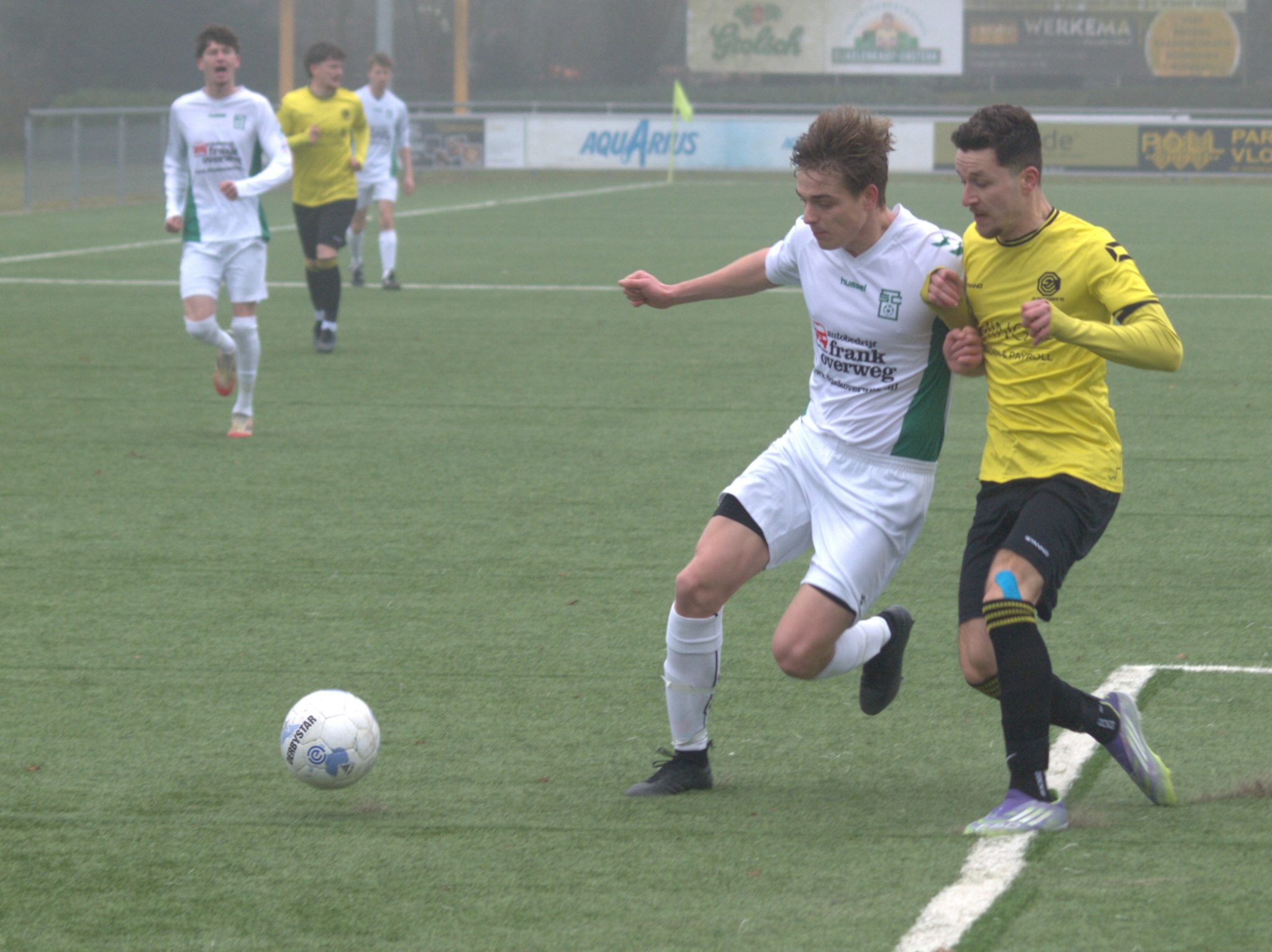 Zwaarbevochten overwinning!