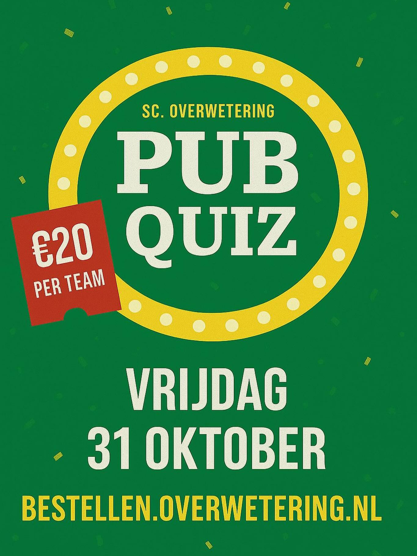31 oktober Pubquiz